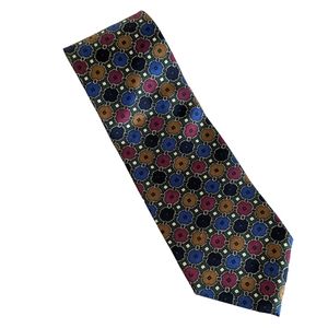 Christian Dior Multi Color Silk Tie